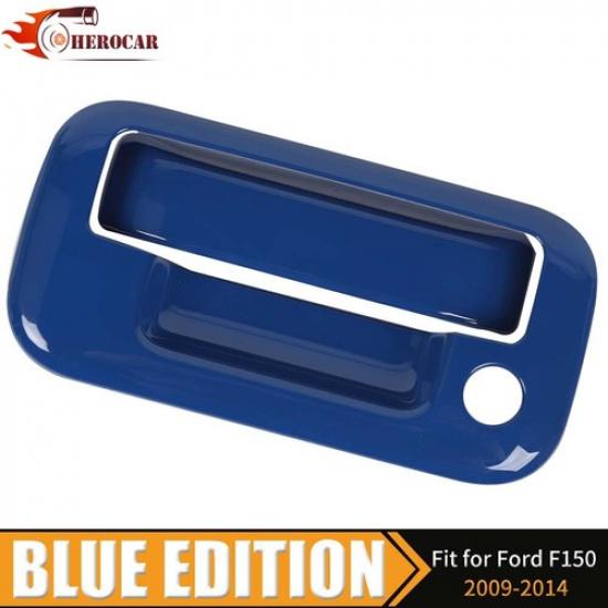 For 2004-14 FORD F150 2008-16 F250-550 Blue Tailgate Handle COVER no Cam Hole