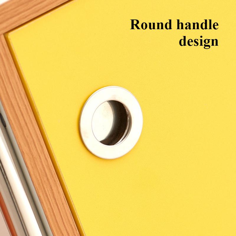 Nordic Nightstands Creative Bedroom Bedside Table Living Room Modern Small Side Table Multifunctional Home Storage Furniture