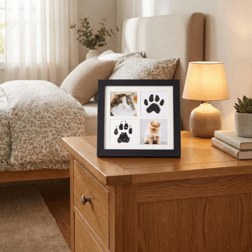 Inkless Pet Paw Print Kit Density Board Pet Footprint Keepsake Kit Remembrance Gift
