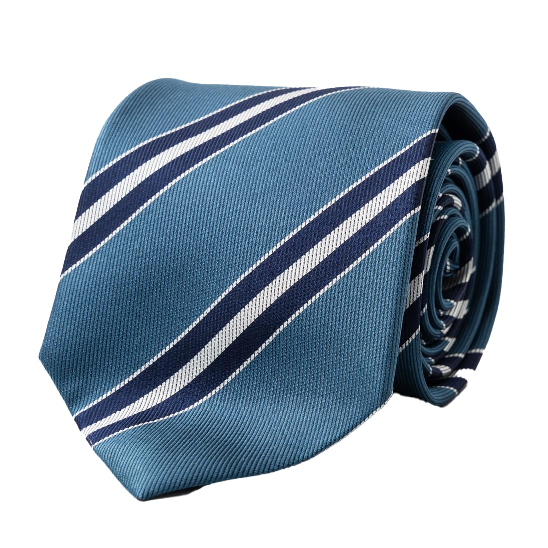 

[Robert Fraser] Robert Fraser Tie, Brand Silk, Business Formal (StripedBLUE)