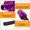 2PCS Breather Hose Gas Fuel Tank Cap, Gas Can Vent, CNC One Way Tank Valve Vent Tube with Aluminum Breather Valve, Fuel Cap Hose Tube for ATV CRF YZF