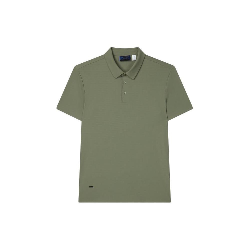 FILA Polo Shirts Men s Taupe Polo Collar Moderate Straight Fit F11M422124F-GY M