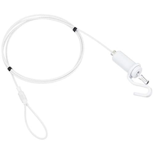 Fukui Metal Craft Power Wire Swivel, 1.2mm Diameter x 70cm Length, All White, Poster Frame, Art Display, 1802-WW