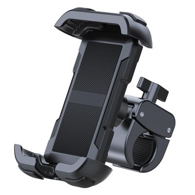 REYGEAK Fahrrad-Smartphone-Halter Einfach Geeignet für Berg und Smartphone-Halter mit Vibrationsdämpfung und Fallarretierung Kompatibel mit iPhone 17 17