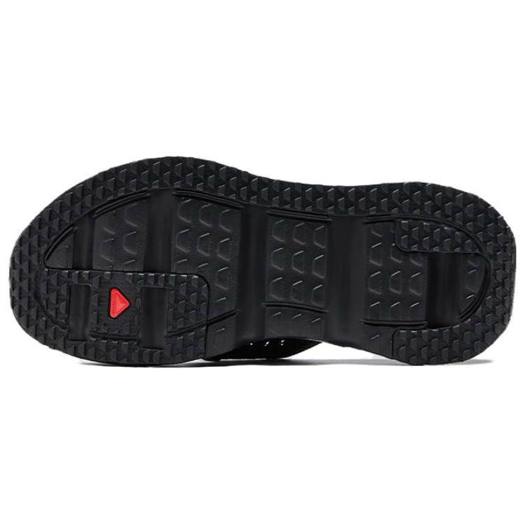 Salomon Reelax Break 6.0 Soft Comfortable Lightweight EVA Rubber Sole Anti-Wear Non-Slip Flip Flops Women Footwear Black 471112