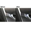 Carbon Fiber Interior Co-pilot Rear Door Panel Cover Trim For Hyundai Veloster