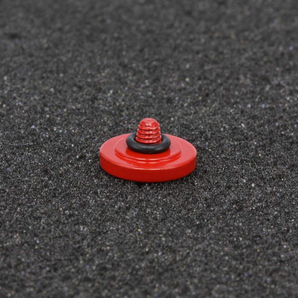 Haoge Metal Camera Shutter Release Button for Nikon Nikomat EM Film Red FM, FM2, FM2/T, FM2N, FM3A, FE, FE2, EL, ELW, EL2, FT, FTN, FT2, FT3, FA, FS,