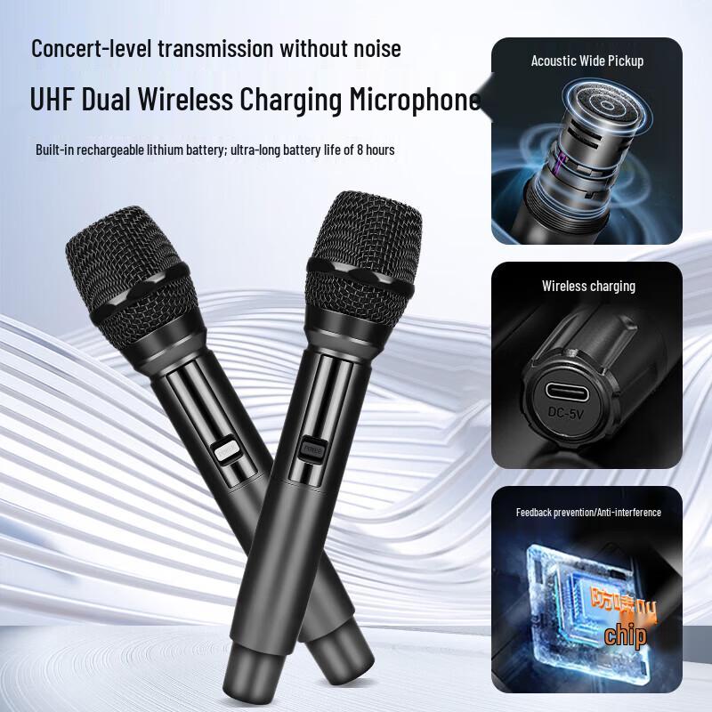 SAST Portable KTV Karaoke Speaker with 23-inch Screen CN Plug (adapter Included)