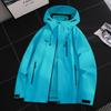 Men Women 3-in-1 Waterproof Windproof Hiking Jacket With Fleece Liner Mountain Trekking Camping Winter Outdoor