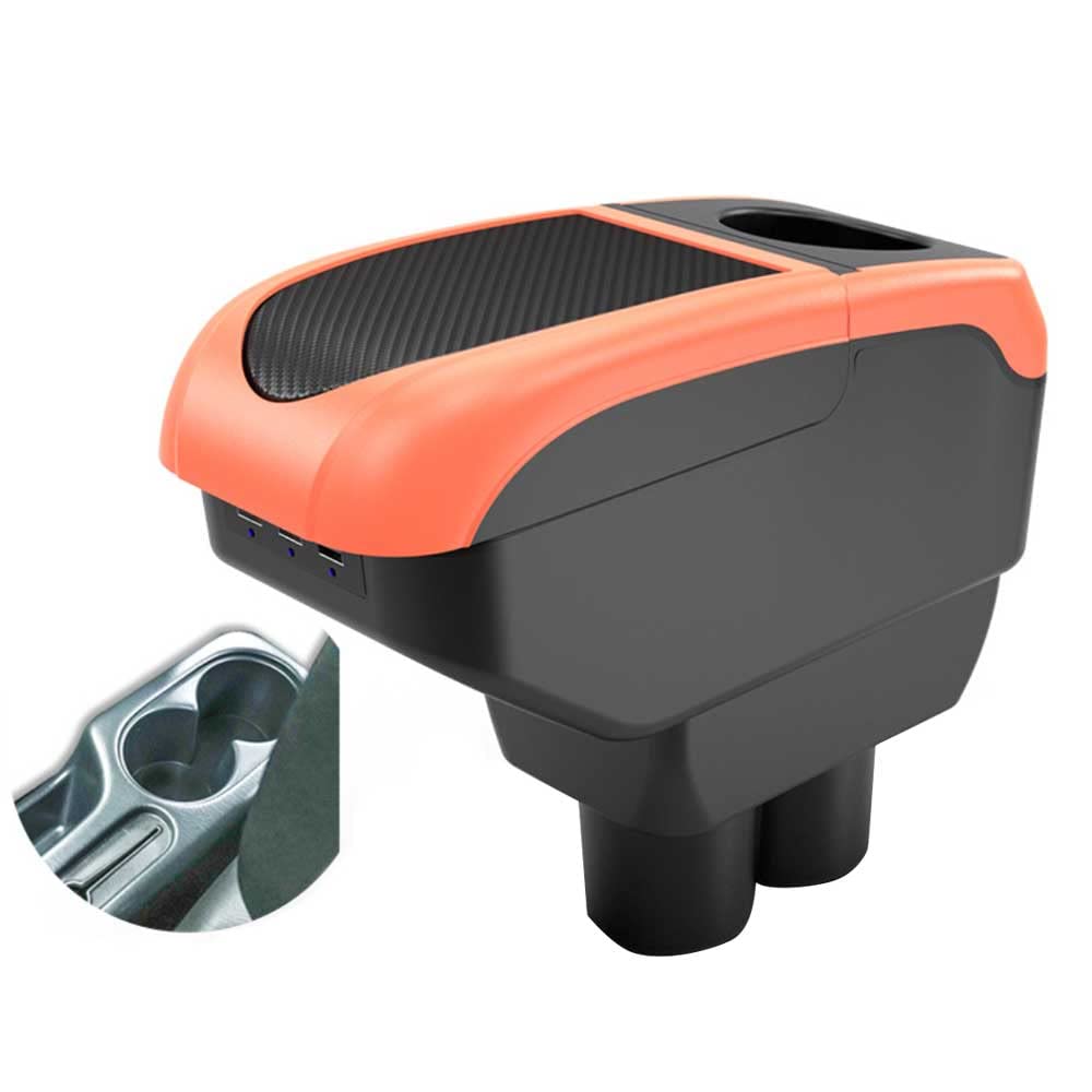 RUIYA Jimny Console Easy Console Storage Armrest with USB Charging Fatigue Design JB23/JB33 Armrest, Box, Installation, Storage, Armrest, Port,