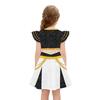 Kids Girls Anime Cartoon 3D Digital Printed Dress Halloween Cosplay Costumes