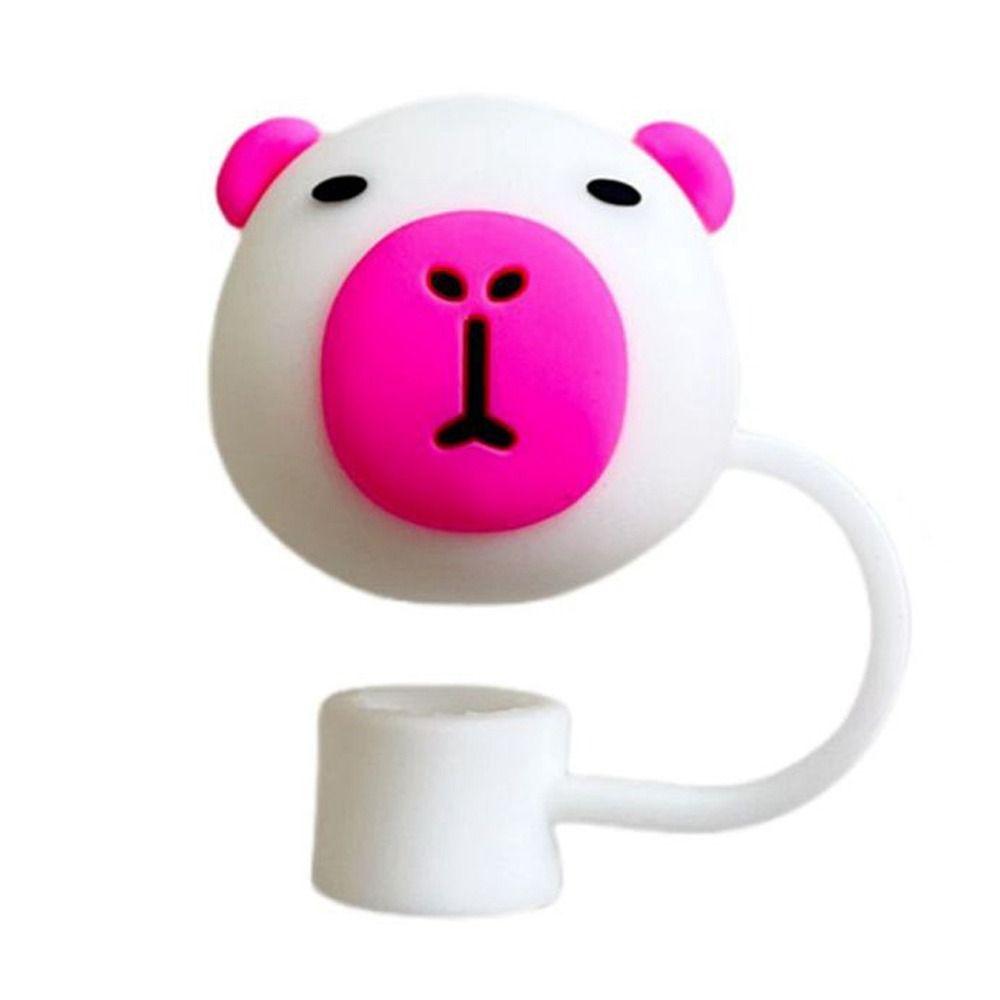 

Аксессуары для чашек, силиконовая заглушка для соломинки, многоразовые насадки для соломинки, новая крышка от пыли для питья, стакан для воды Color 4