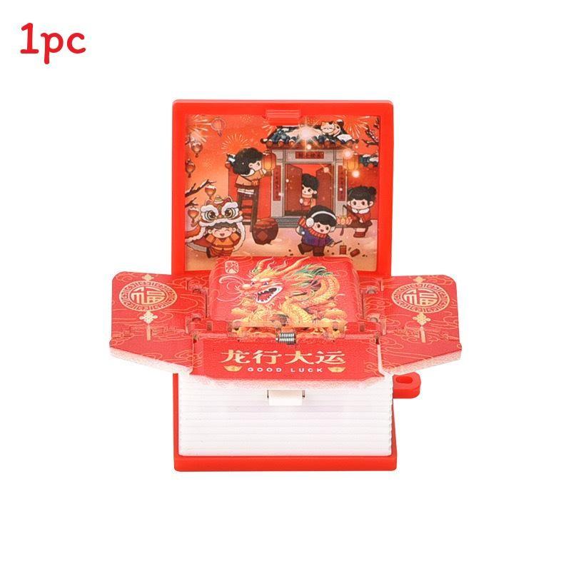 3d Pop Up Puzzle Book Keychain With Fortress Scene For Stress Relief And Creative Gift