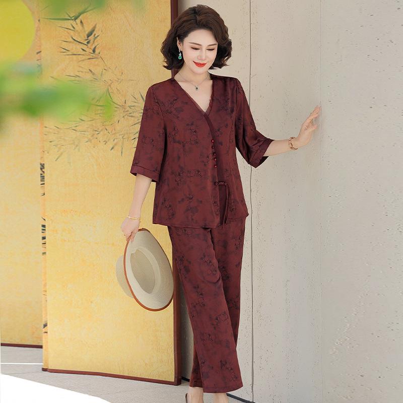 

Stylish 2026 Summer Two-Piece Set: Wide-Leg Pants & Top for a Trendy, Youthful Look 4XL (140-160 jin)