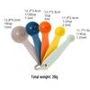 5-Piece Colorful Measuring Cup and Spoon Set for Baking and Cooking