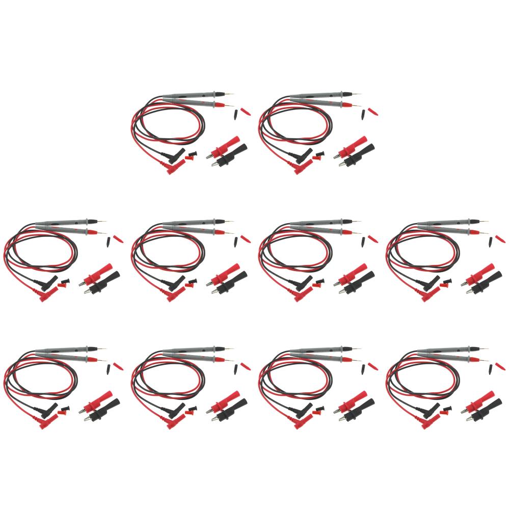 

Універсальний тестовий щуп на 20 А для мультиметра з кусачками типу «крокодил».