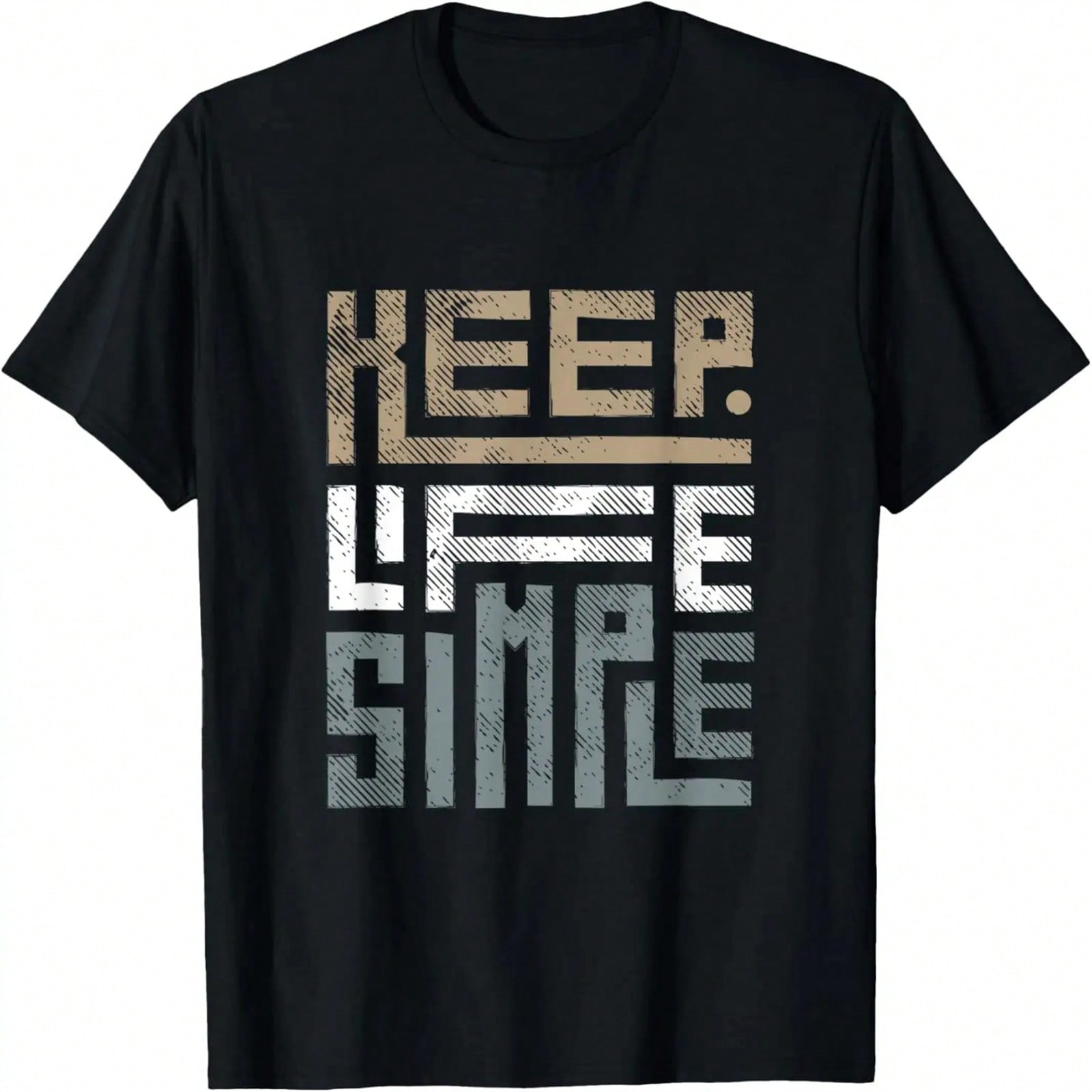 Keep Life Simple T-Shirt S разноцветный