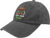 Easily Distracted by Dogs and Plants Baseball Cap Polyester Casual Adult Unisex Garden Hat