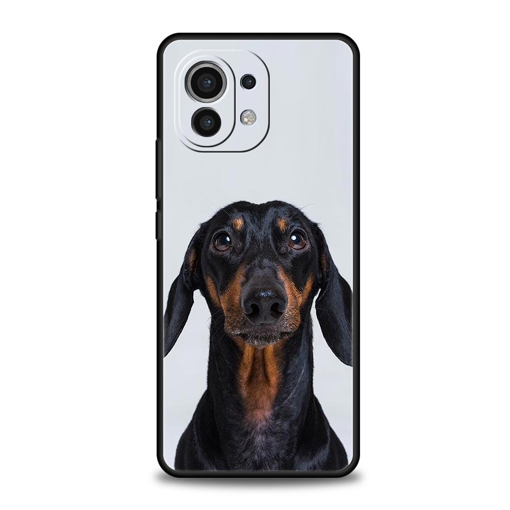 Dachshund Sausage Dog Phone Case For Xiaomi Mi 15 14 Pro 13 12 11 Lite 10T 11T 12T 13T 14T Poco X6 X5 X4 X3 NFC F3 F4 GT Cover