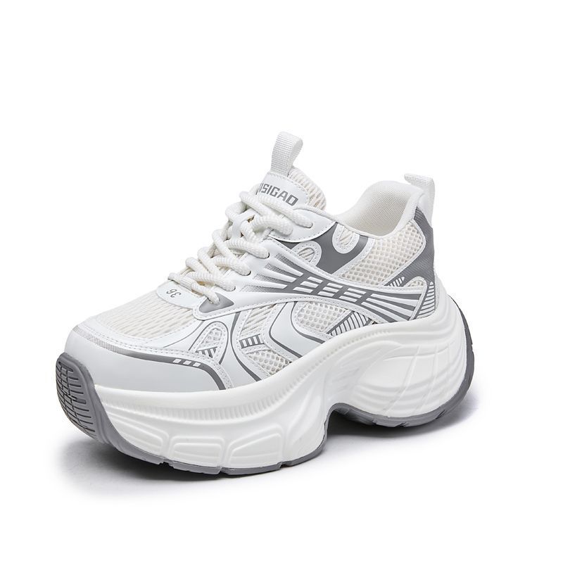 22 autumn new ins thick-soled, high-profile shoes muffin sports and leisure dad rest shoes 40