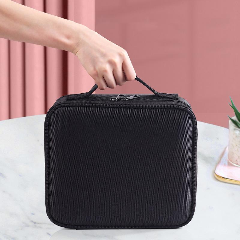 Neue Make-up-Tasche für Frauen, wasserdicht, notwendig, für Schönheitspinsel, Stickerei, Werkzeug, Aufbewahrung, Kosmetiktasche, professionelle Make-up-Box