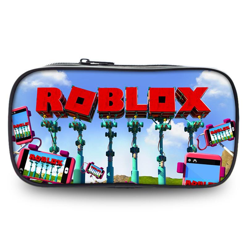 Roblox Printed Pencil Case With Large Capacity For Students And School Supplies