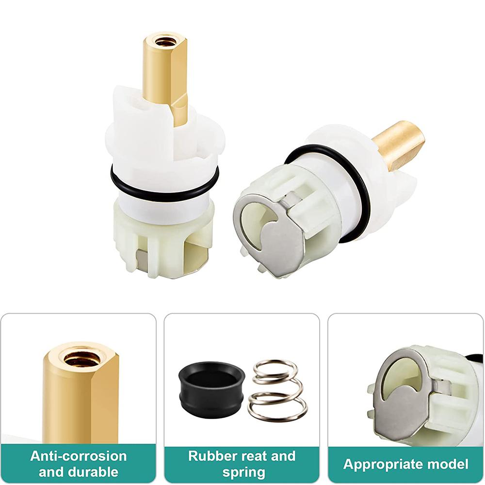 Rp25513 Faucet Stem Assembly Fits For Delta Roman Two-Handle Faucet Repair Kit