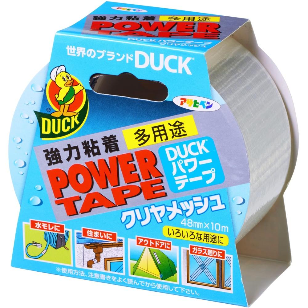 

Asahipen Multipurpose Repair Tape Power Clear Mesh 48mm x 10m T104 World Brand DUCK Strong and Durable Adhesive Water Resistant Made in the USA