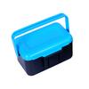 Portable Live Fishing Bait Box with Handle Double-Layer Fishing Lure Bait Carrying Case Fishing Tackle Maggot Worm Earthworm Fishing
