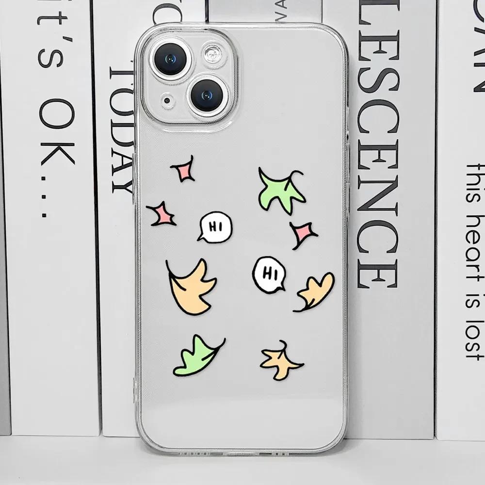 Heartstopper Handyhülle für IPhone 16 15 14 11 12 13 Pro Max XS SE2 7 8 15Plus Charlie Nick Transparentes Silikon Weiche Rückseite