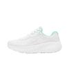 Go Series Comfortable Durable Low Top Running Shoes Women Sneakers White Green 129365-WMNT