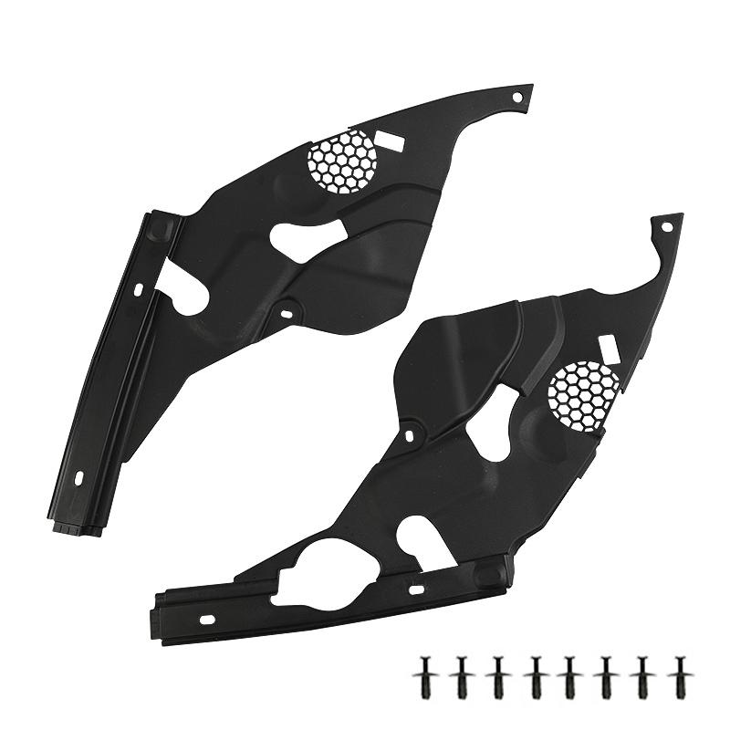 1 Pai Car Front Engine Compartment Protective Cover For BMW 3 Series G20 G28 2020 2021 2022 2023 Dustproof Headlight