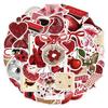 10 30 50Pcs Vintage Cherry Red Girl Cartoon Graffiti Stickers Aesthetic Y2K Decal Diy Stationery Laptop Phone Cute Sticker Decor