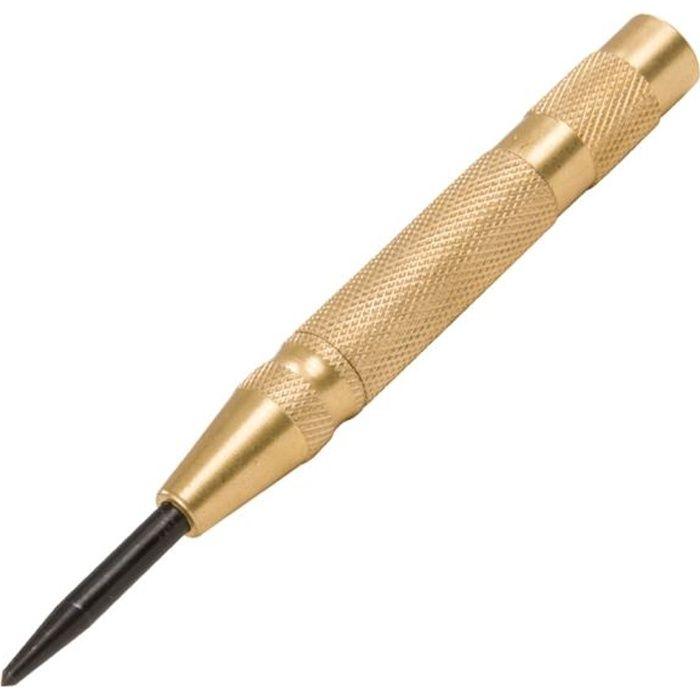 Pointeau Automatique En Laiton 130 Mm Silverline 598496 - Outil De Marquage