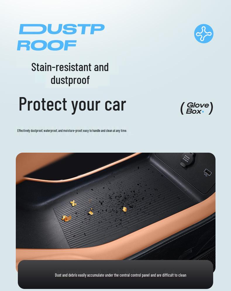 2025 Geely Boyue L Center Console Armrest Storage Box with Decorative Accessories