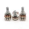 3 Pezzi Potenziometro Doppio Deck Mn500K Blend Balance Pickups Potenziometri Audio Potenziometri Volume Tono Chitarra Switch Cromato
