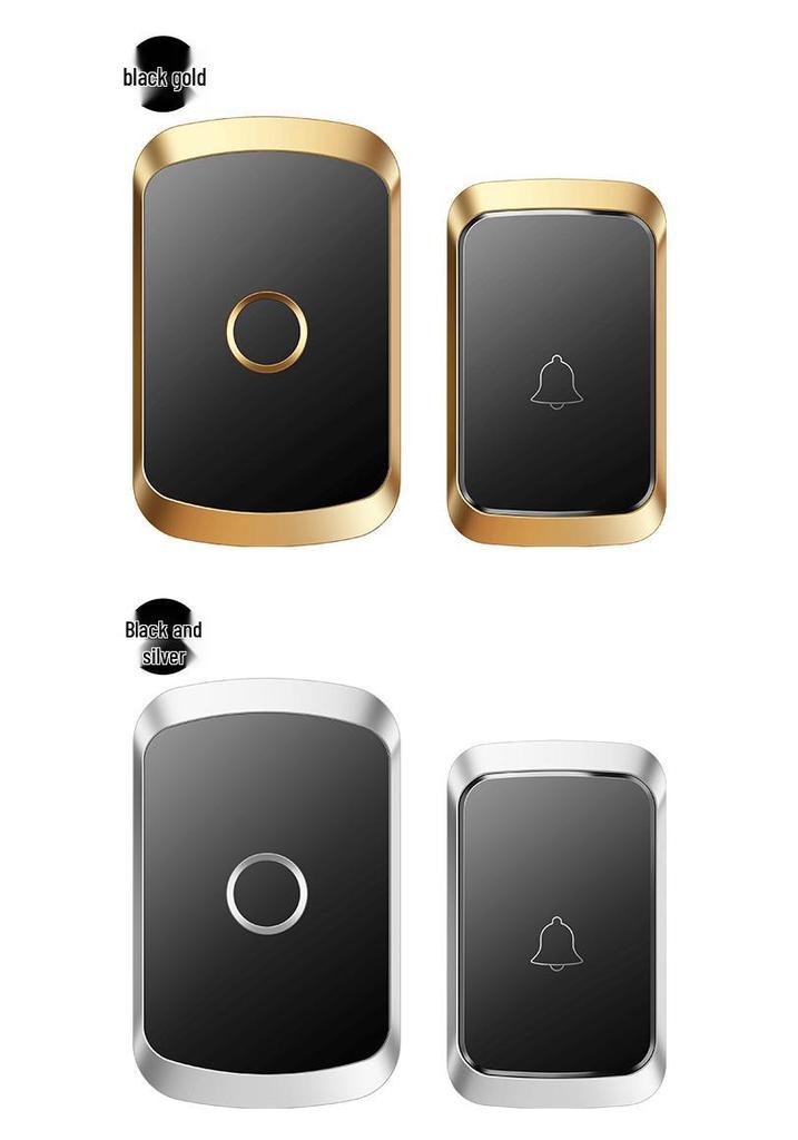 Ultra-Long Range Smart Wireless Doorbell with Dual Receiver & Elderly Call Button
