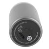 Electric Beard Trimmer for Men Aluminum Steel Rechargeable Portable Beard Trimmer for Car Travel Silver