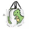 T Rex Insulated Lunch Bag for Women Kids Portable Food Boxes Thermal Lunch Box Tote