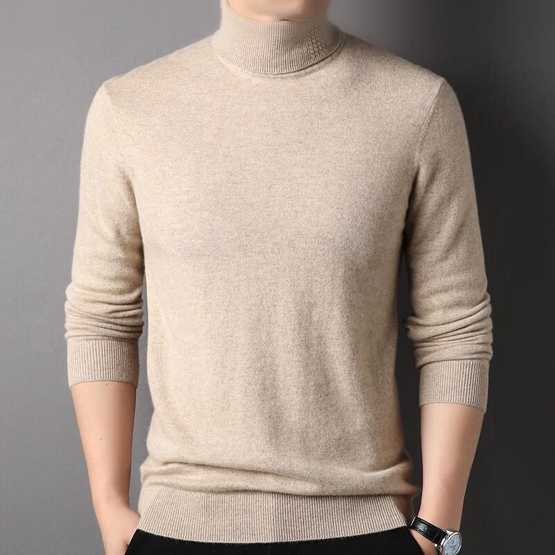 KAISER 100% Cashmere Mock Neck Sweater