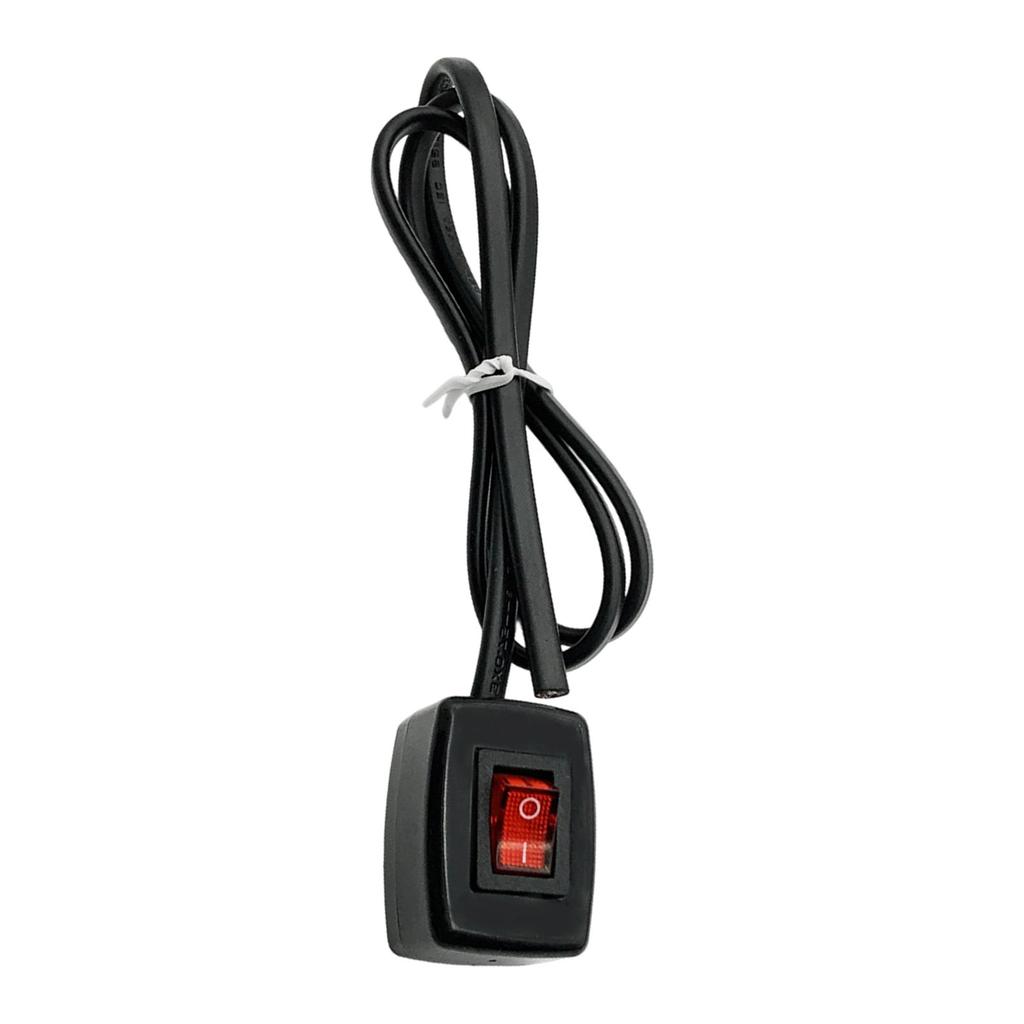 LED Backlit Motorcycle Toggle Switches Weather Resistant Plastic Quick Installation for Most Motorbikes And Scooters