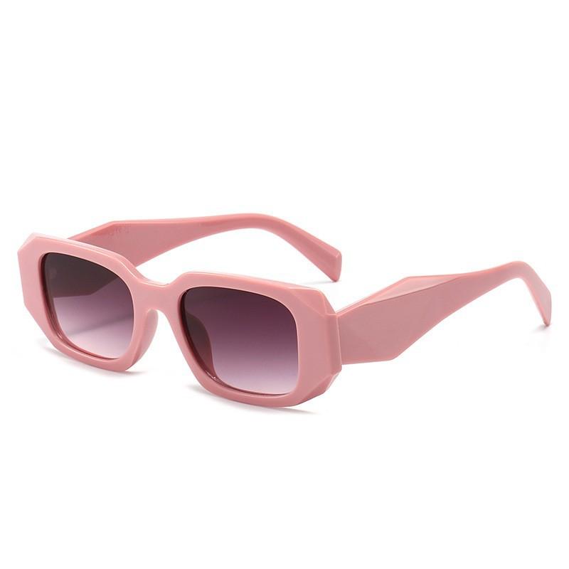 New European and American Internet celebrity polygonal section sunglasses men and women fashion personality fashion ins sunglasses