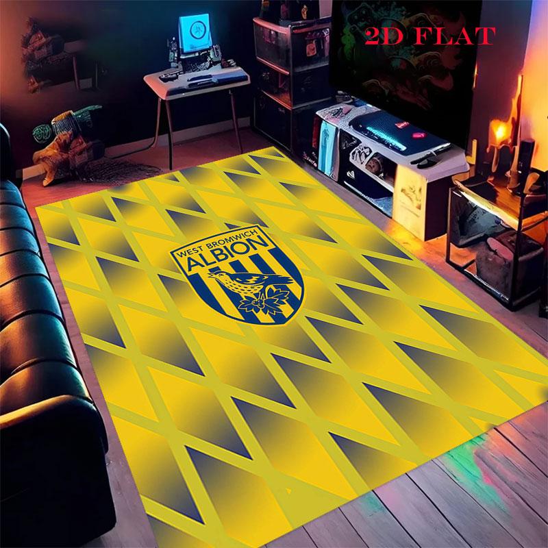 West Brom Poster Carpet Rug for Living Room Bedroom Home Sofa Decoration,Kids Play Nonslip Floor Mat