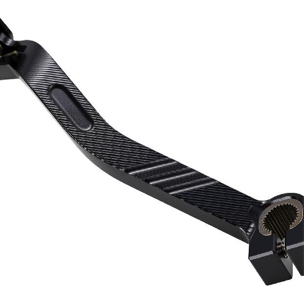 YZ250F Gear Shifter Shift Lever CNC Aluminum Folding Lever for YZ250F 2024-2025, WR250F 2025, YZ250FX 2025, Knight Black