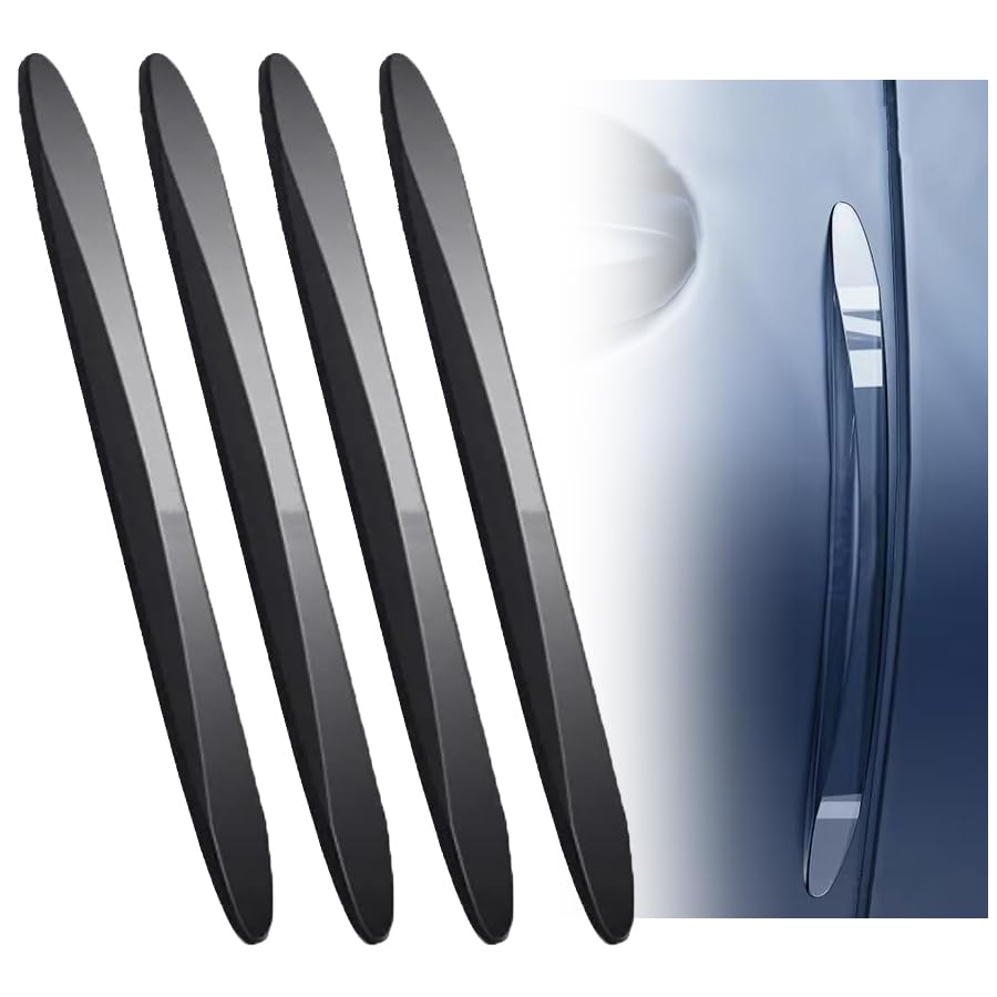 

BYBY Door Guard, Door Punch Prevention, Front Bumper, Edge Guard, Door Protector (Set of 4) Scratch Prevention, Car Door, Just Stick It On, Soft