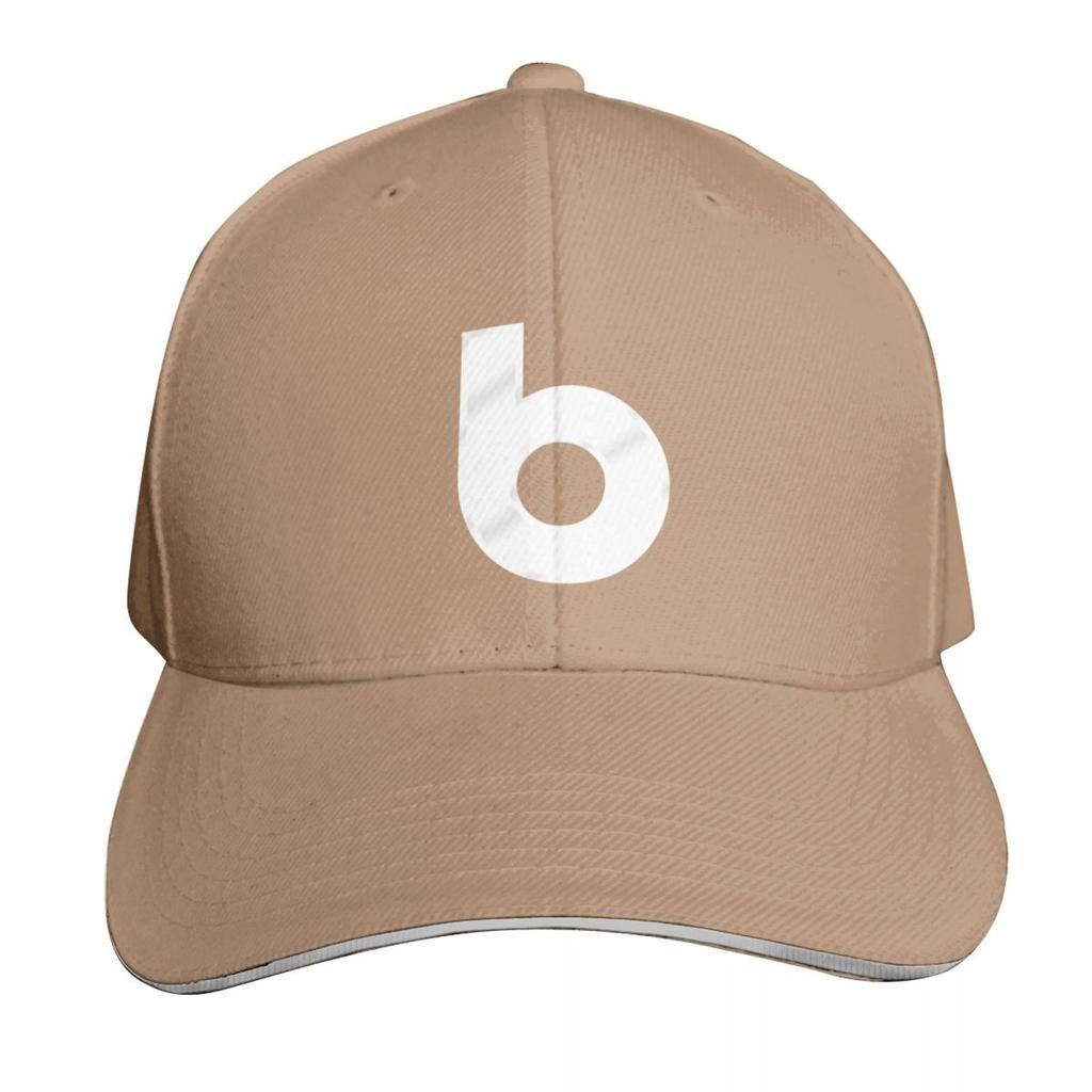 Alphabet Letter b (lower case b) Baseball Cap golf hat genuine Trucker Cap Thermal Visor GentleUnisex Hat Golf Wear Unisex Womens