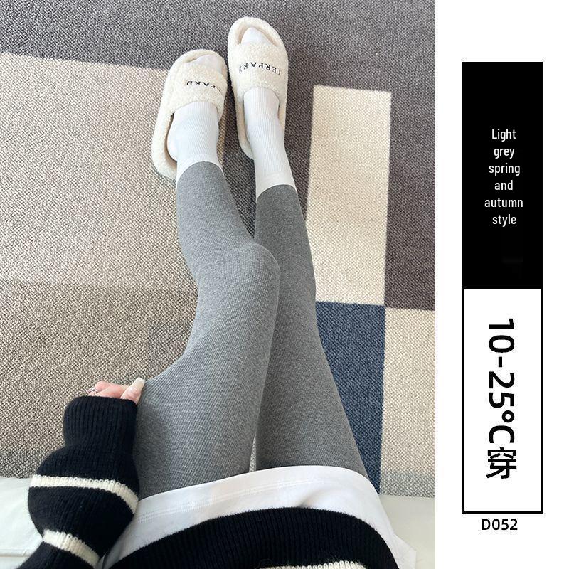 Women's High-Waisted Lambswool Leggings, Fleece-Lined and Thickened for Autumn/Winter, Slimming, Extra Warm, Plus Size, Northeast Style, Cotton Pants