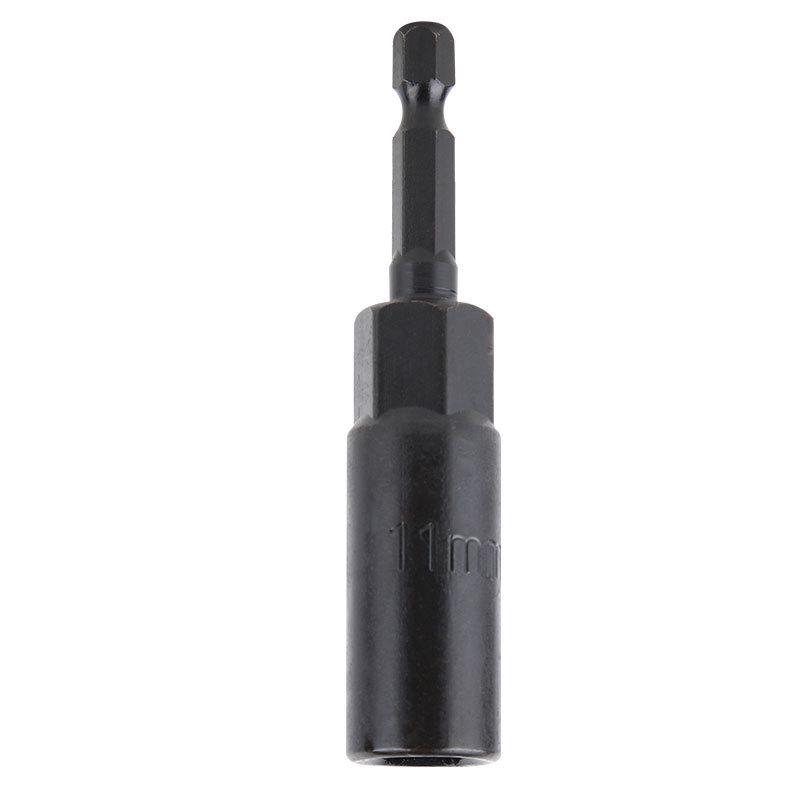 Black Deepening Sleeve Drill Socket Set 5.5-19mm Hex Bit for Electric/Air Drivers