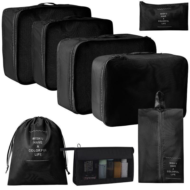 Travel Storage Set: Cross-Border Drawstring Bags for Luggage, Shoes, Underwear, and Clothes Organizer