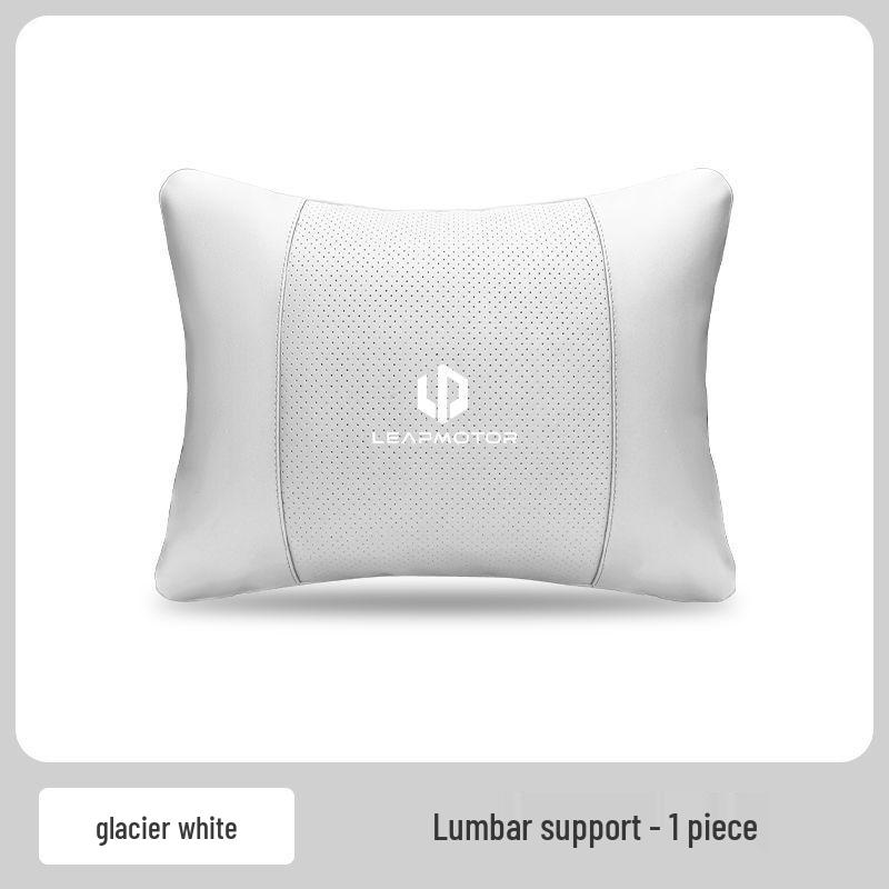 Suporte Lombar para Bancos de Carro Leapmotor T03/C11/C01/C16/C10 - Conforto de Alta Qualidade e Proteção da Cintura Encosto de Cabeça